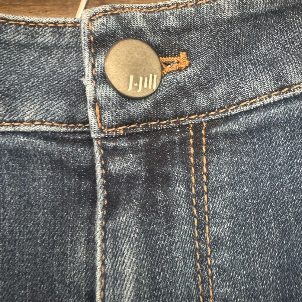 J.Jill Weekenders Women's Straight Leg Blue Jeans - Picture 3 of 7
